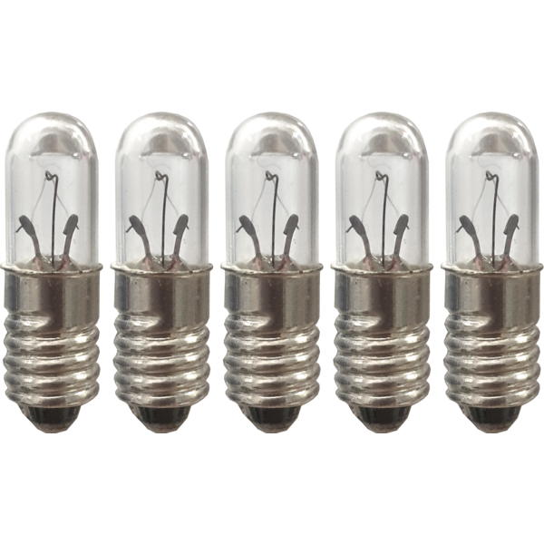 Reservlampa E5 | 12V | 1.2W | 5-pack